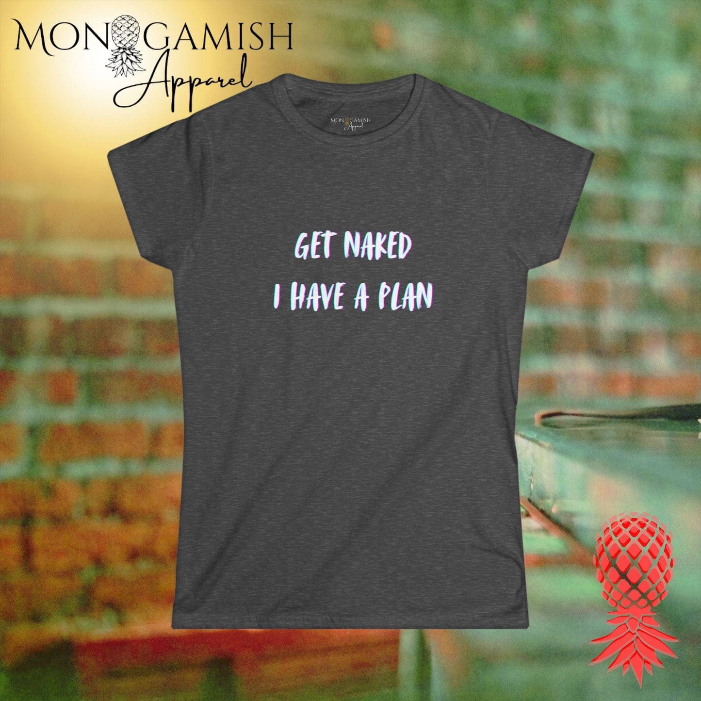 Get Naked, I Have a Plan Women's Tee