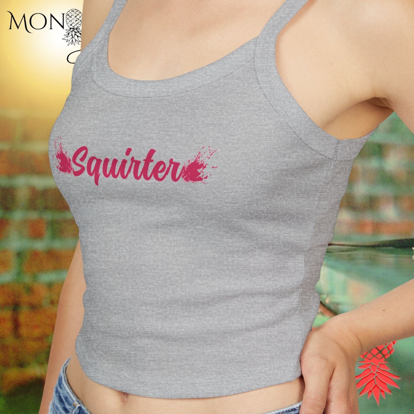 Squirter Ladies Crop Tank