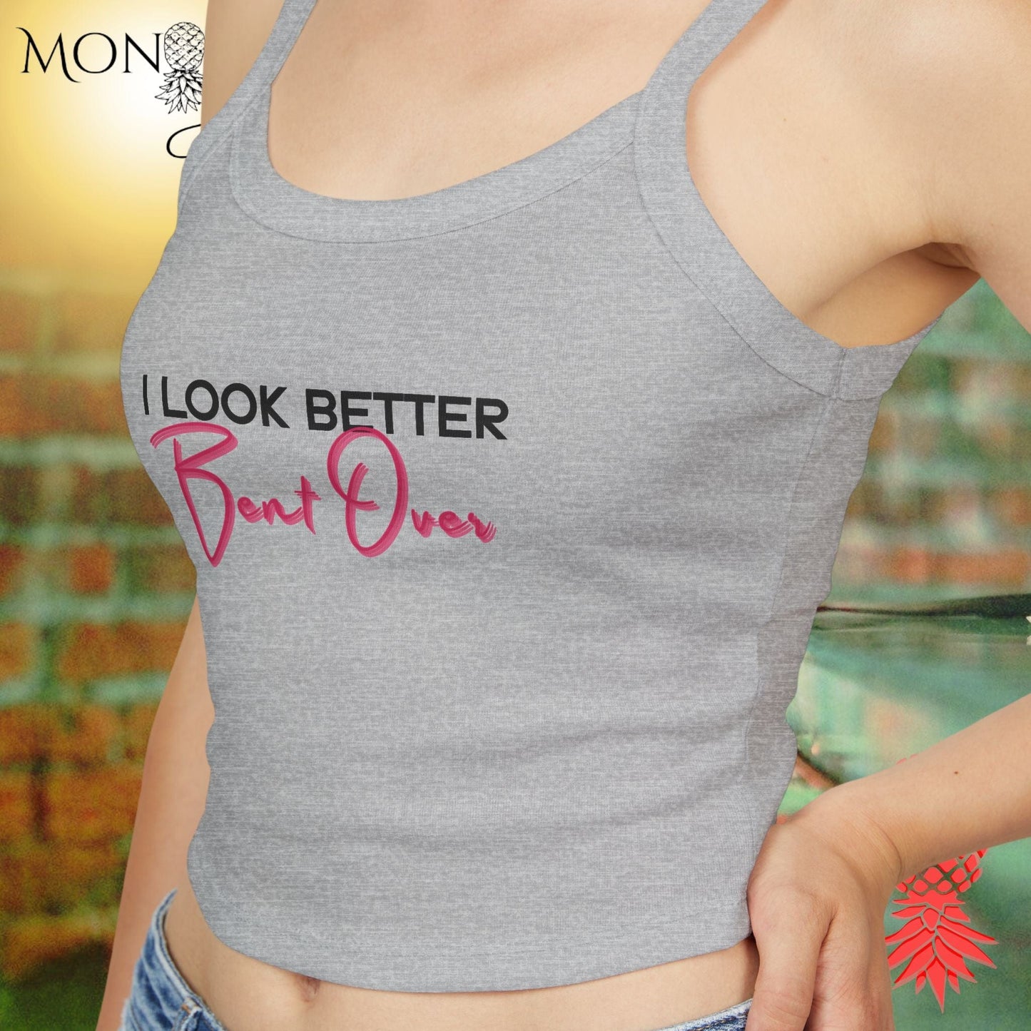 Better Bent Over Ladies Crop Tank