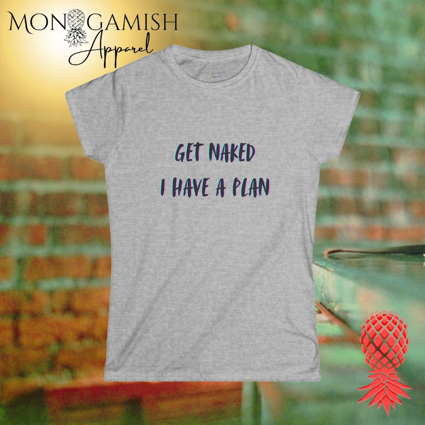 Get Naked, I Have a Plan Women's Tee