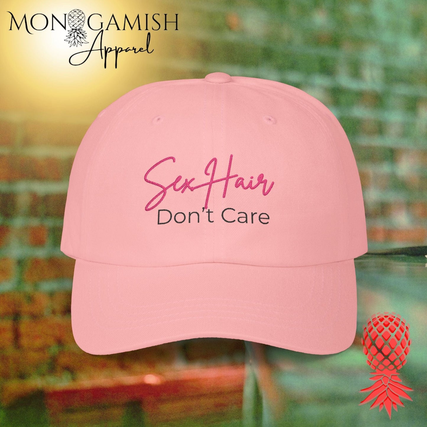 Sex Hair Don't Care Embroidered Hat