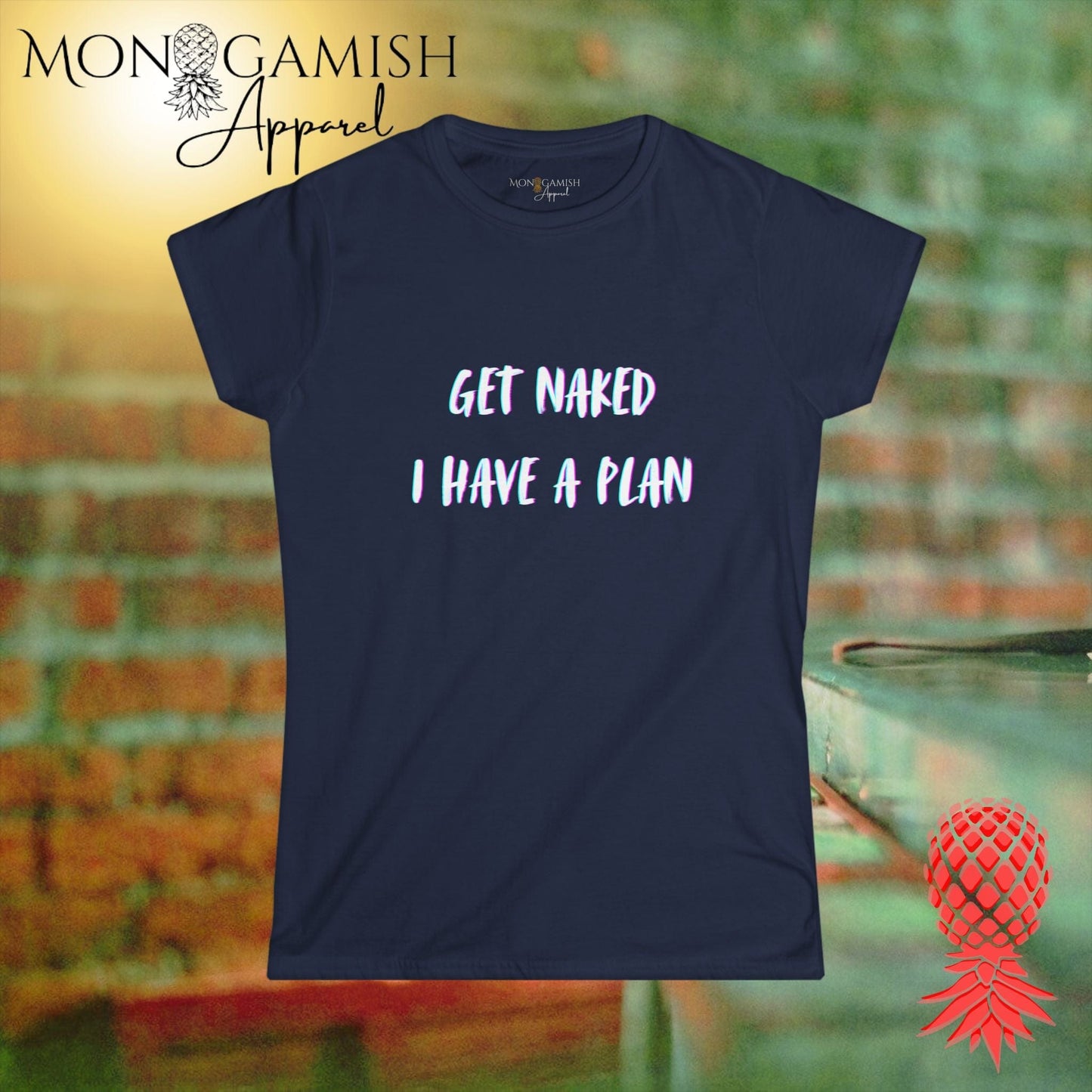 Get Naked, I Have a Plan Women's Tee