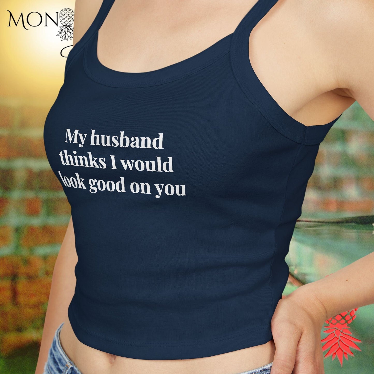 I would look good on you Ladies Crop Tank
