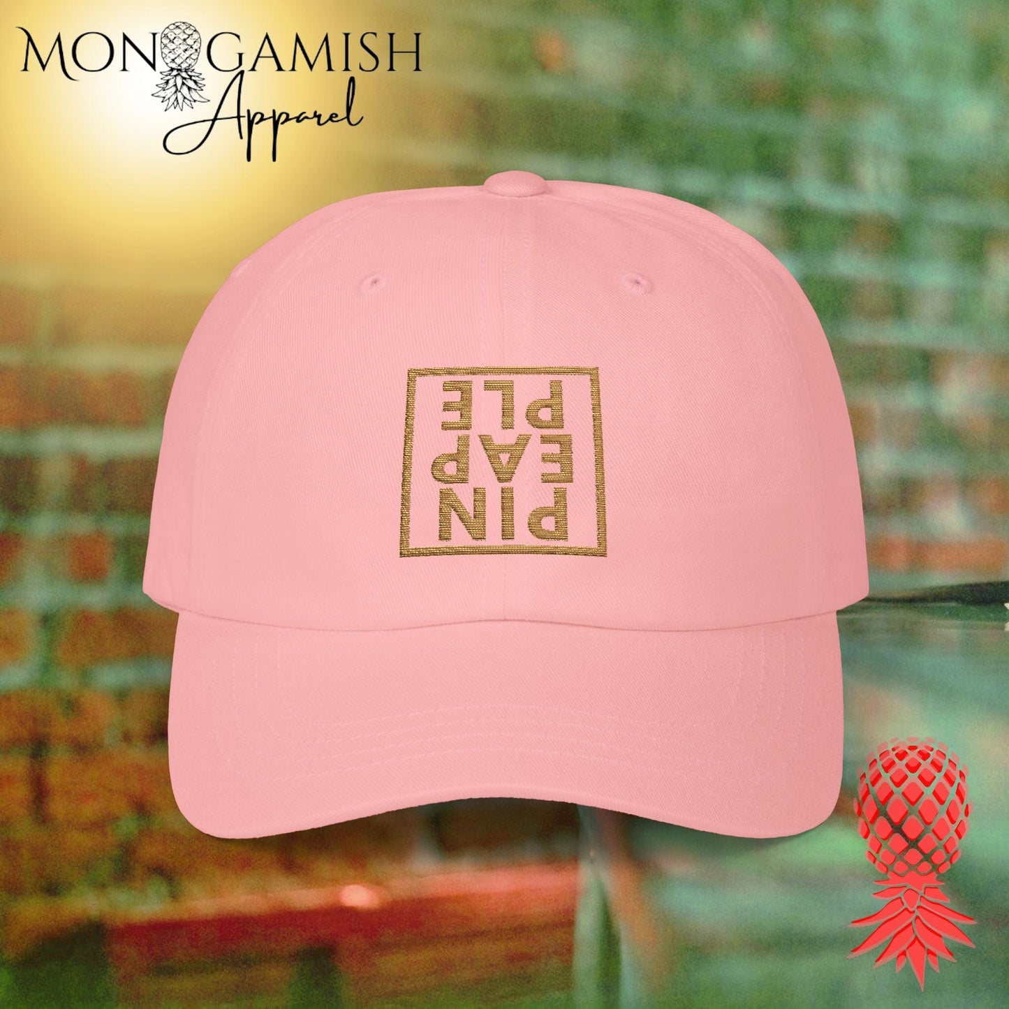 Upside Down Embroidered Hat