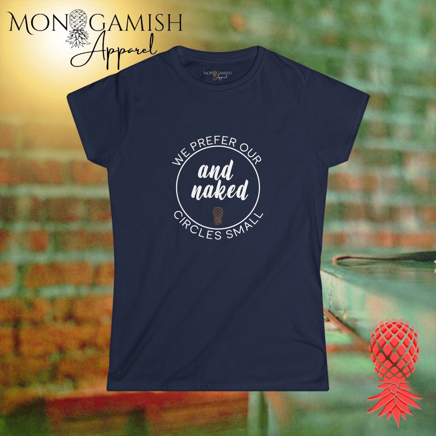 Small... But Naked Circles Women's Tee