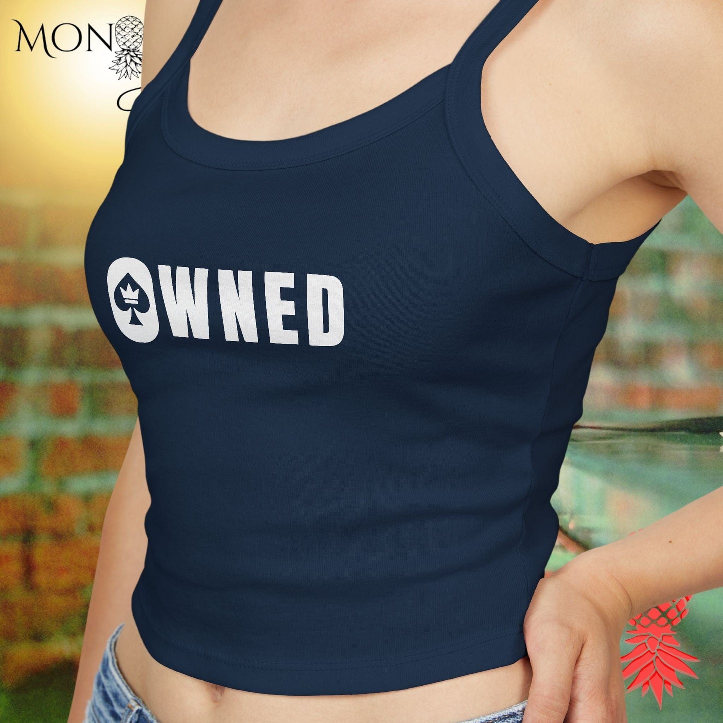 QOS Owned Ladies Crop Tank