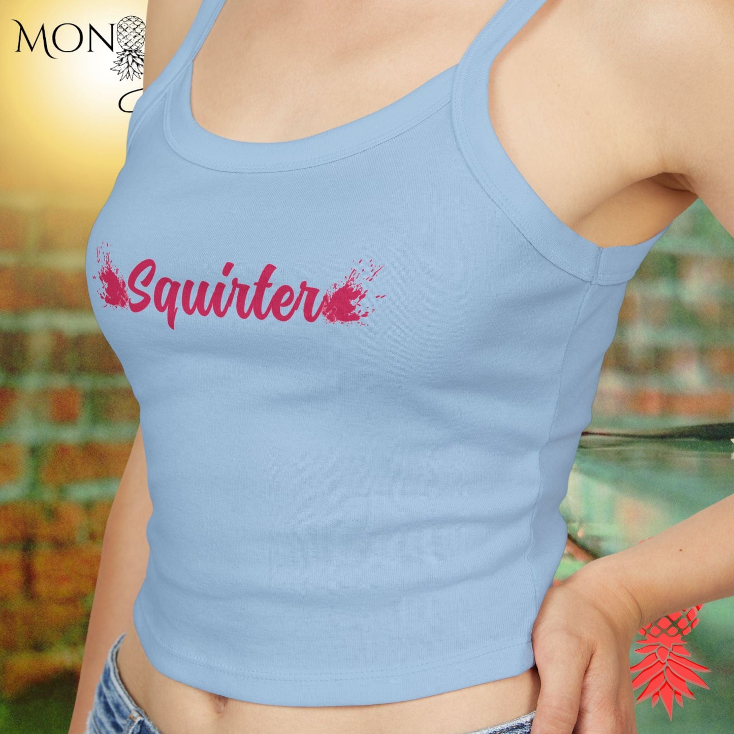 Squirter Ladies Crop Tank