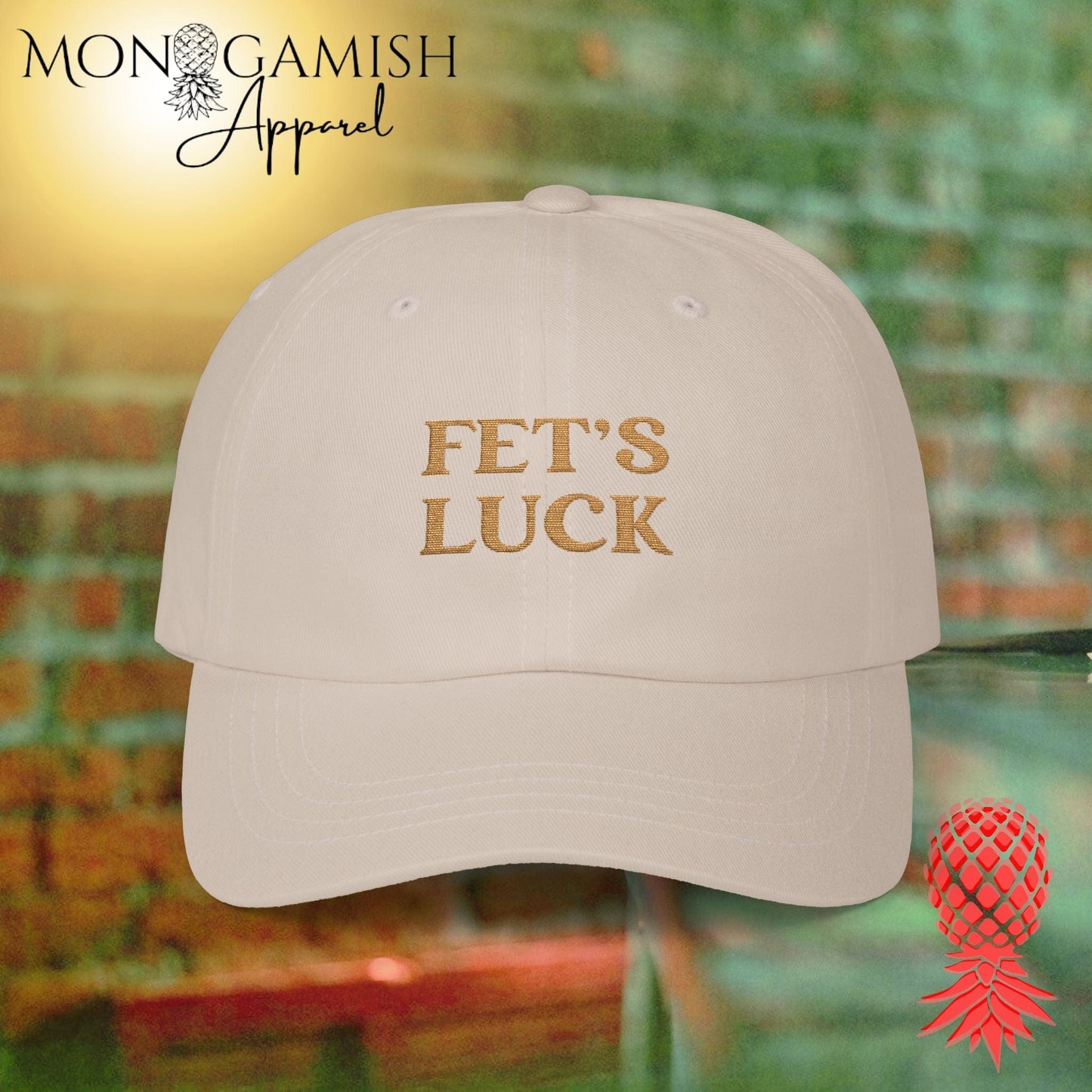 Fet's Luck Embroidered Hat