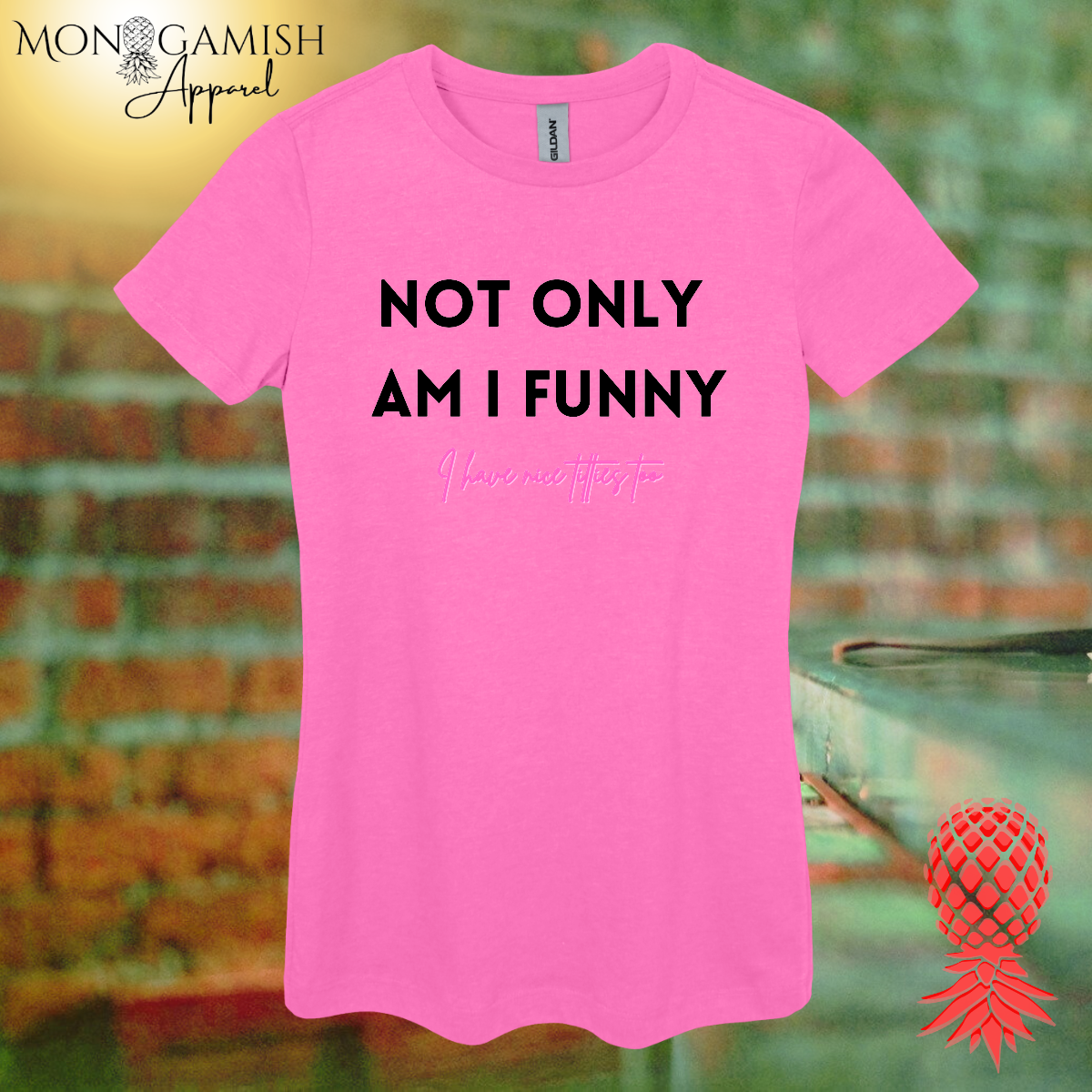 Funny AND Nice Boobs Women's Tee