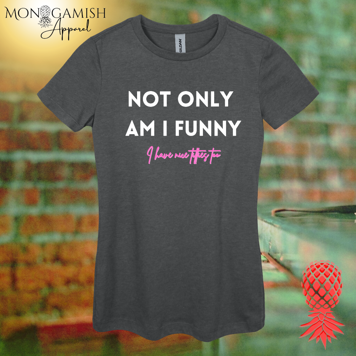 Funny AND Nice Boobs Women's Tee