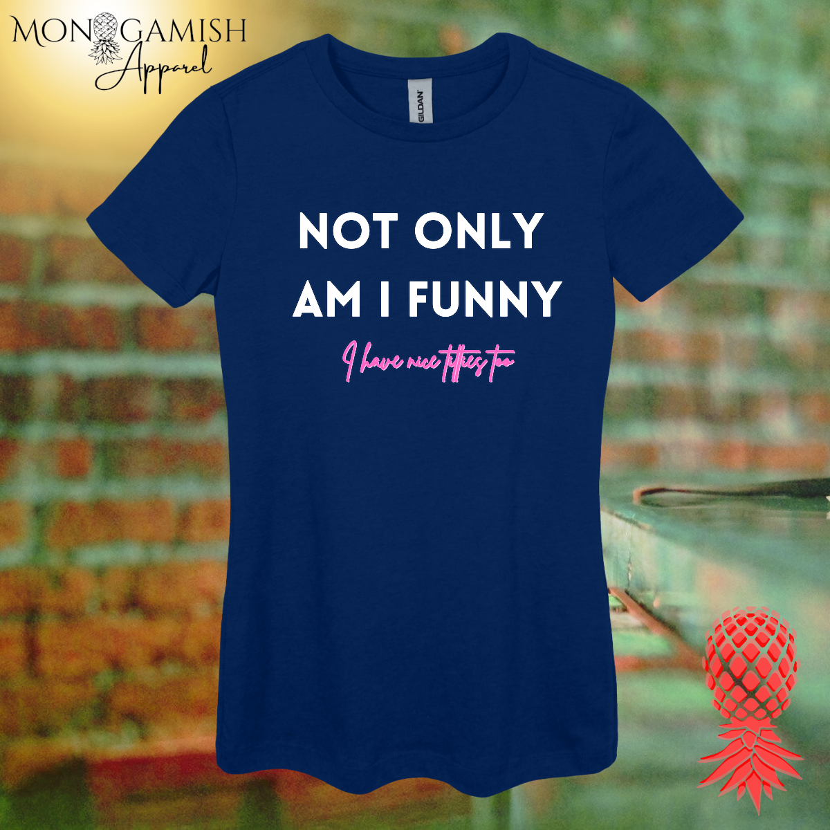 Funny AND Nice Boobs Women's Tee