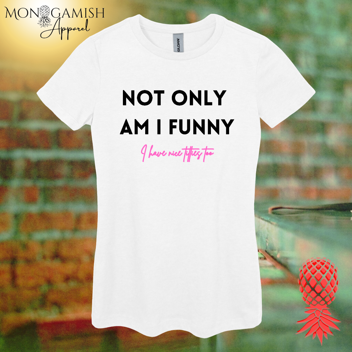 Funny AND Nice Boobs Women's Tee