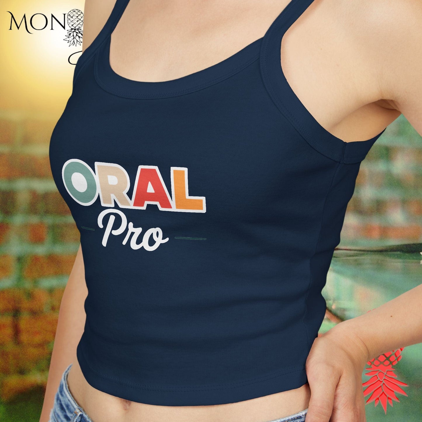 Oral Pro Ladies Crop Tank