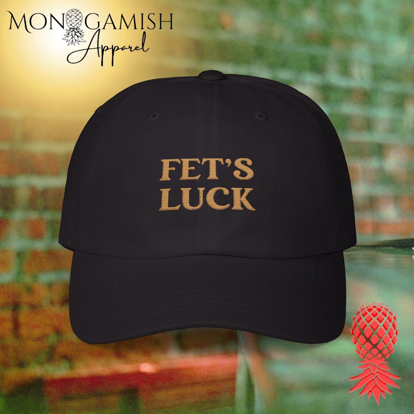 Fet's Luck Embroidered Hat