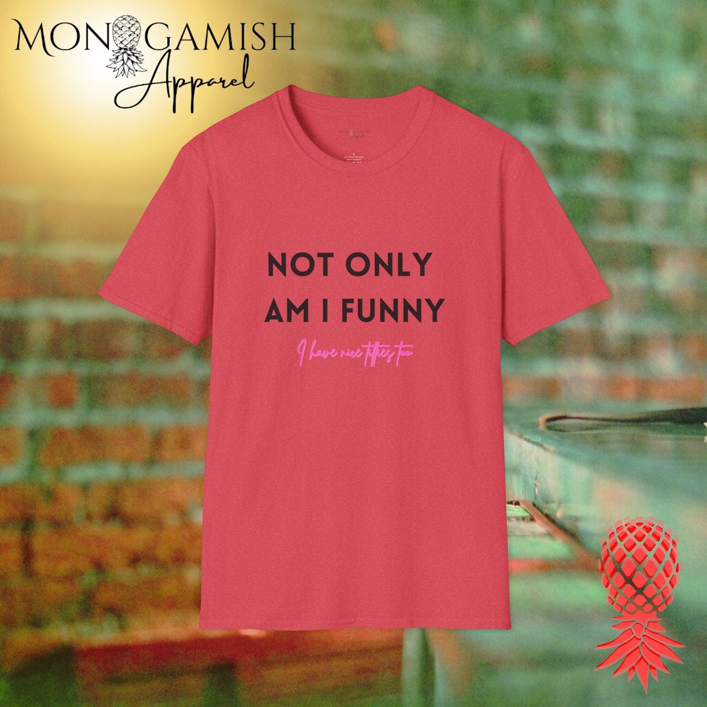 Funny AND Nice Boobs Unisex Tee