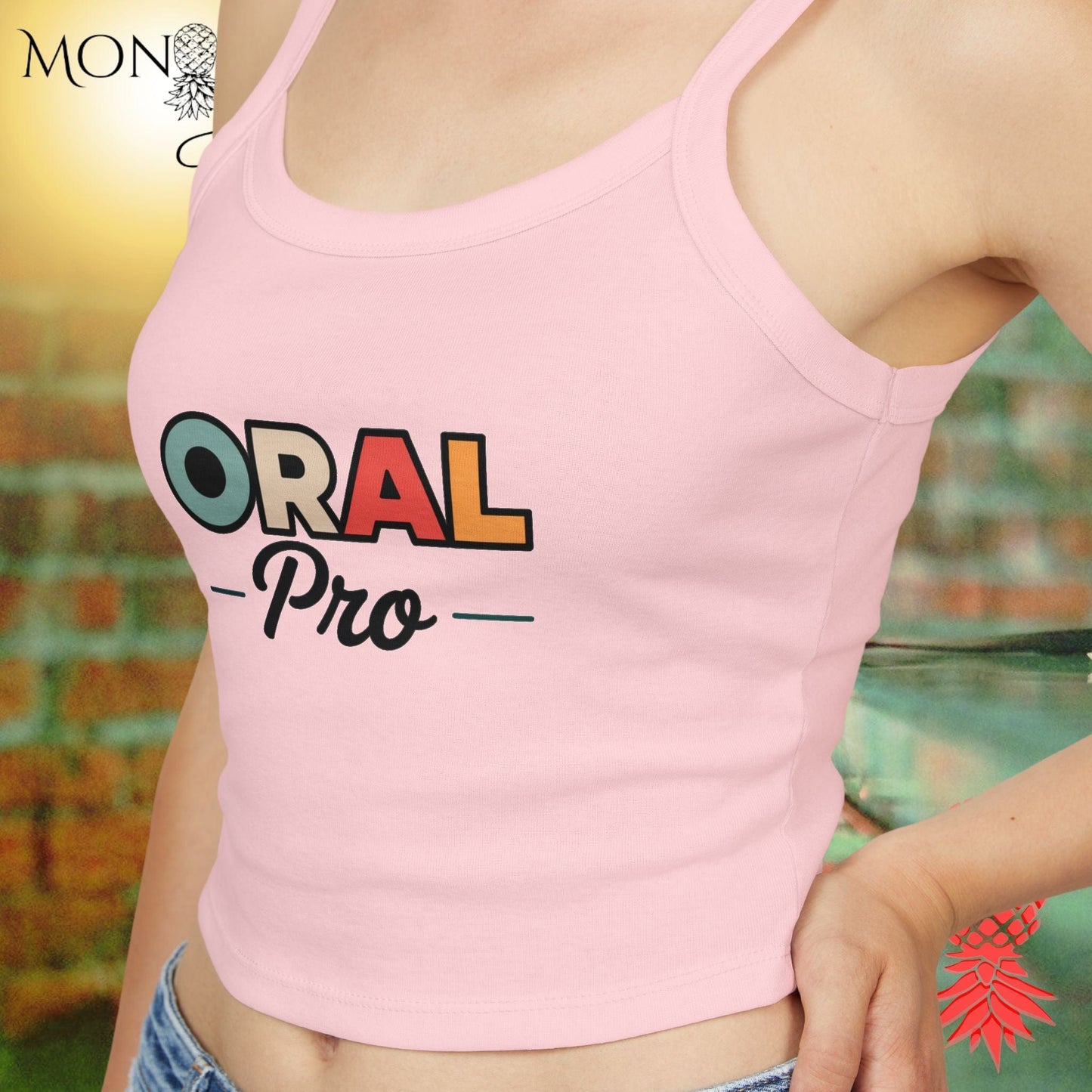 Oral Pro Ladies Crop Tank