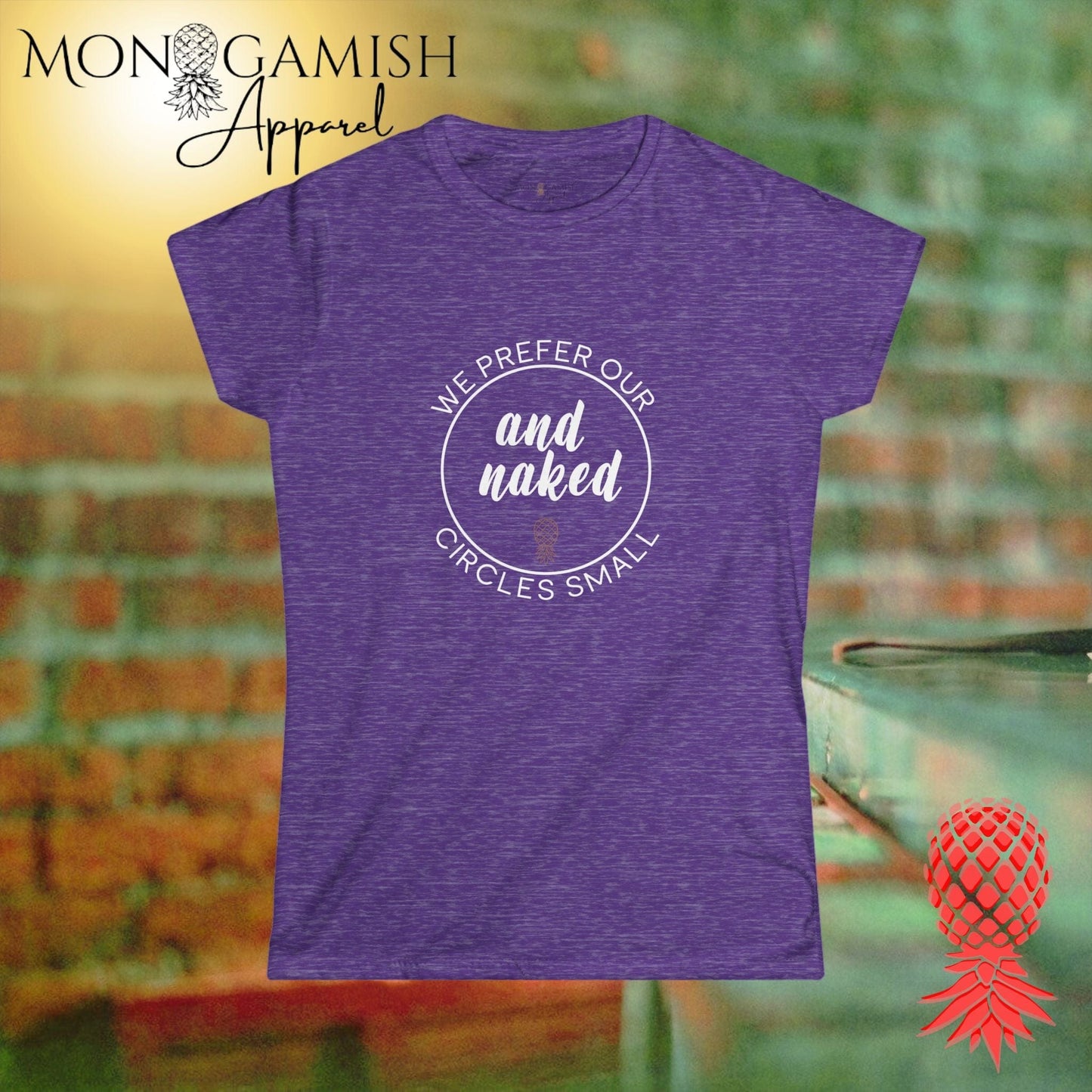 Small... But Naked Circles Women's Tee