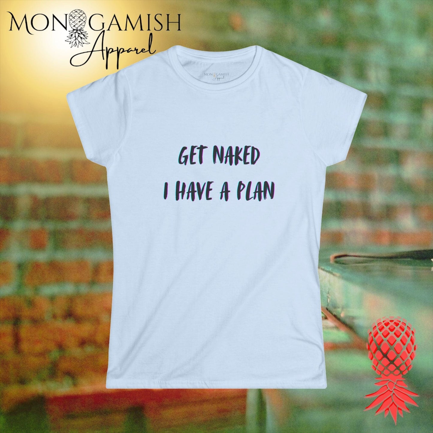 Get Naked, I Have a Plan Women's Tee