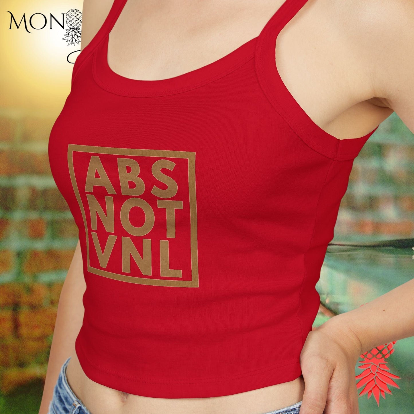 Absolutely Not Vanilla Ladies Crop Tank
