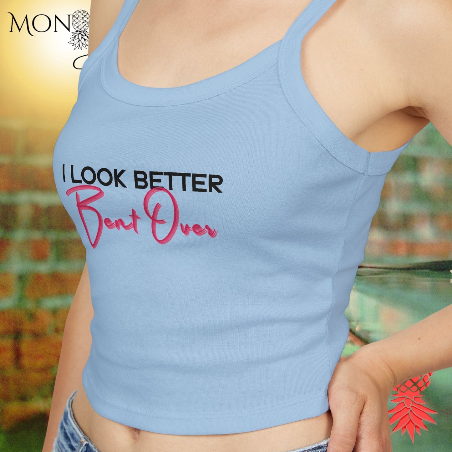 Better Bent Over Ladies Crop Tank