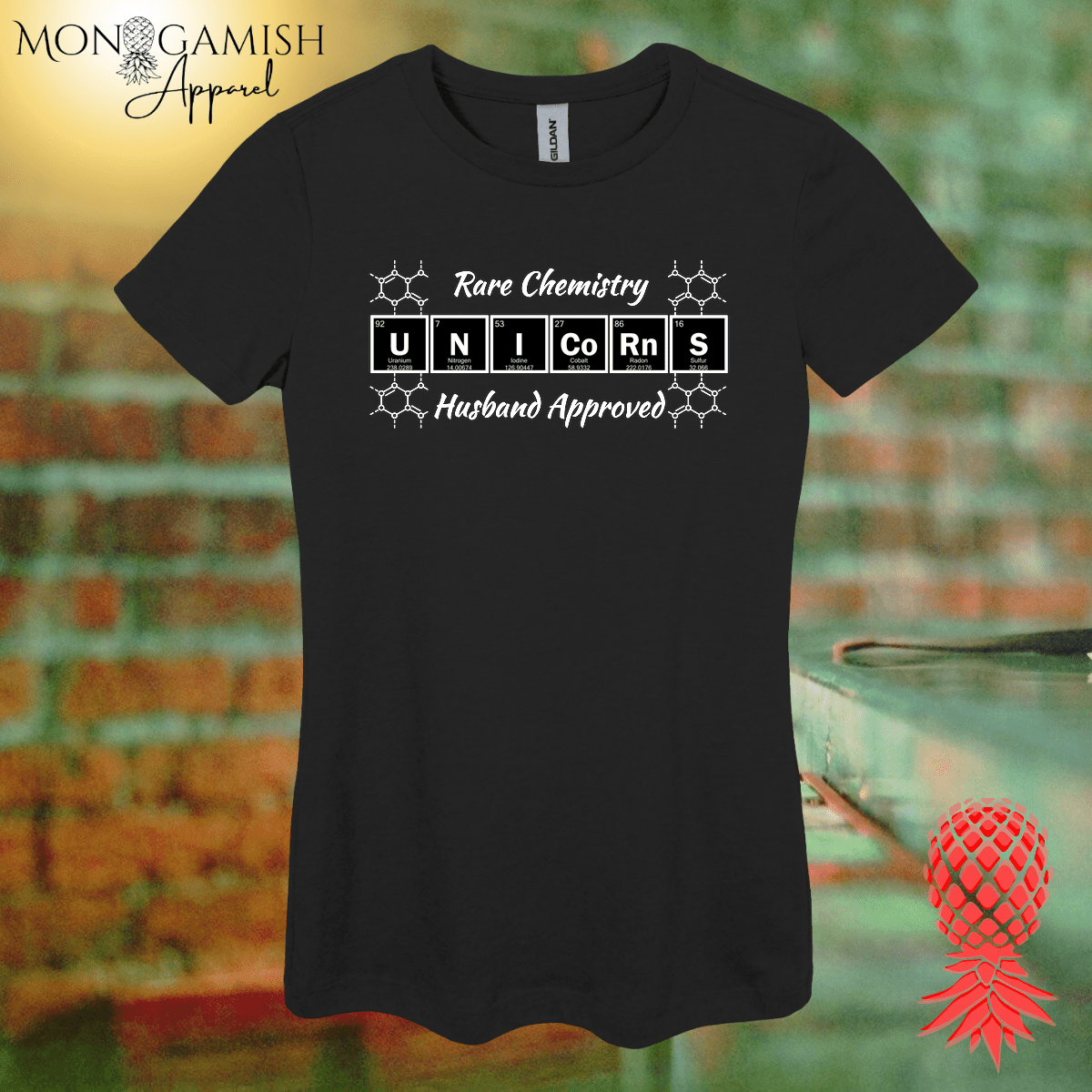 Unicorn Chemistry, Wife Approved Unisex Tee
