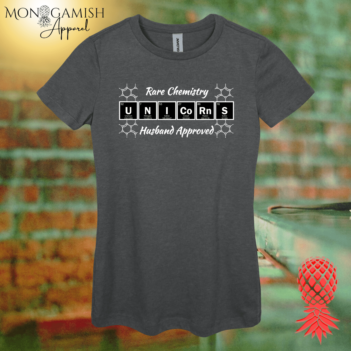 Unicorn Chemistry, Wife Approved Unisex Tee