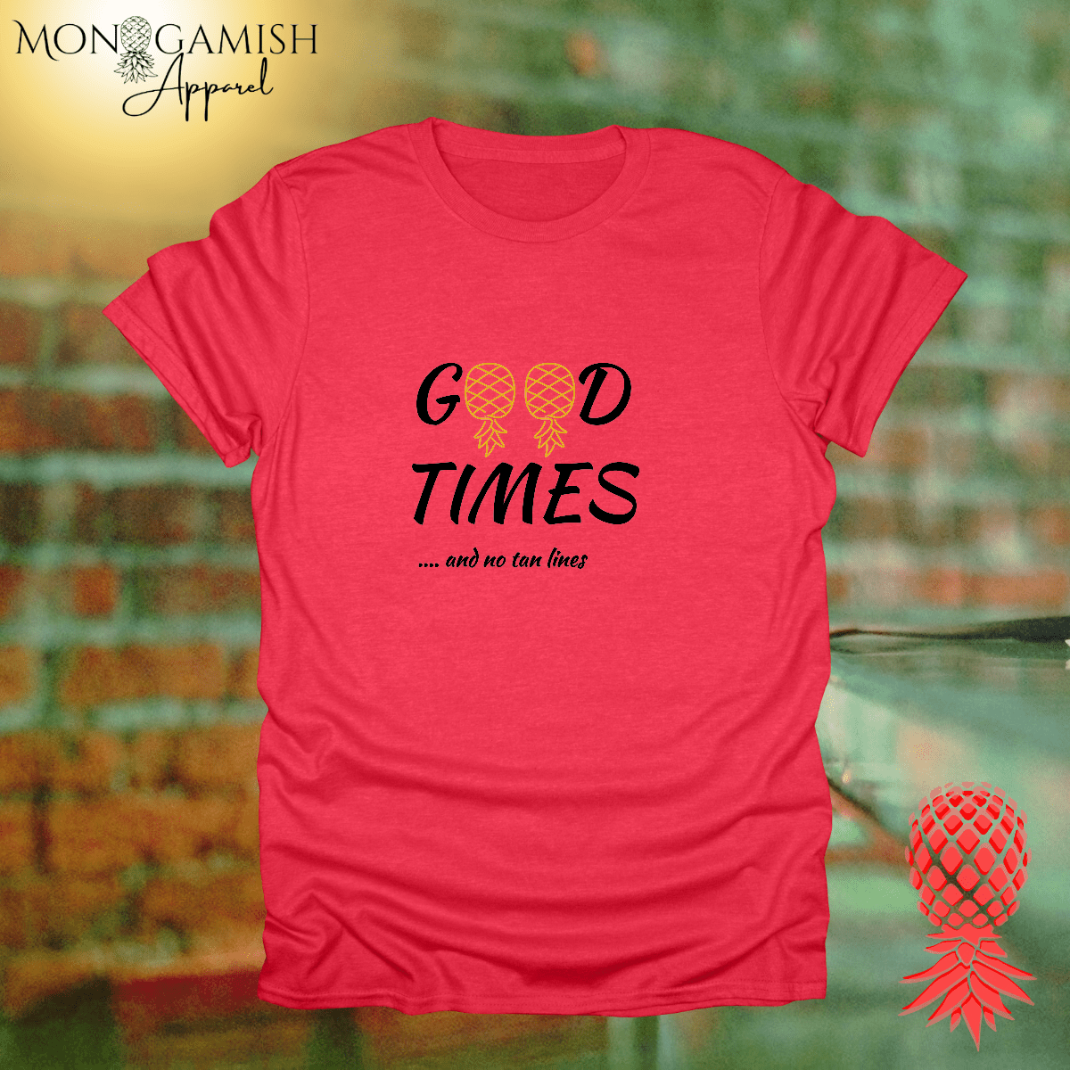 Good Times, No Tan Lines Unisex Tee