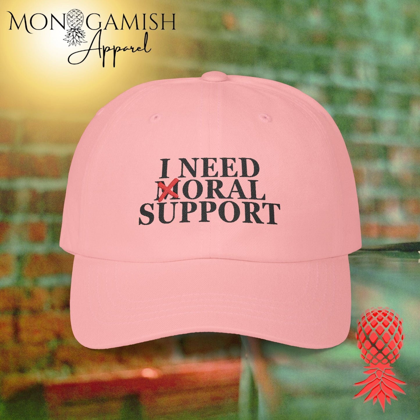 Oral Support Embroidered Hat