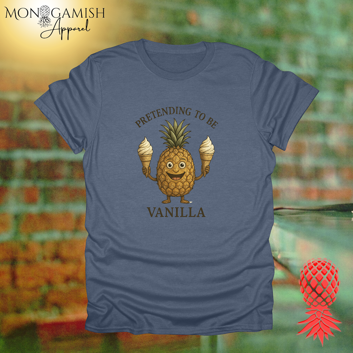 Vanilla in the Streets, Pineapple in the Sheets Unisex T-Shirt