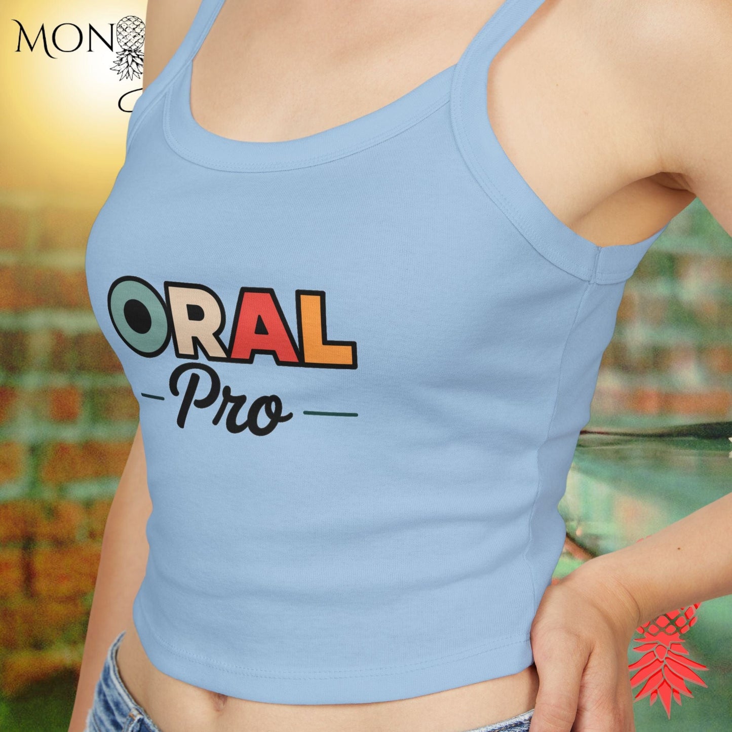 Oral Pro Ladies Crop Tank