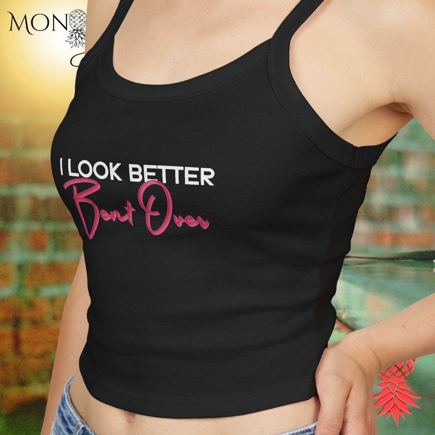 Better Bent Over Ladies Crop Tank