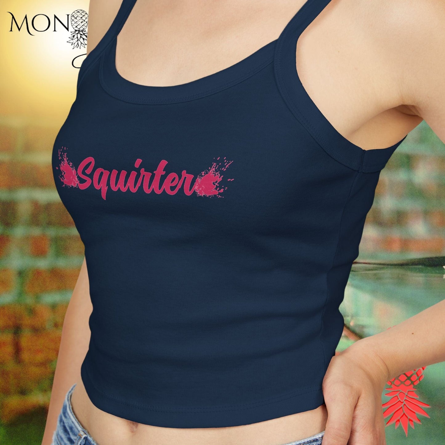 Squirter Ladies Crop Tank