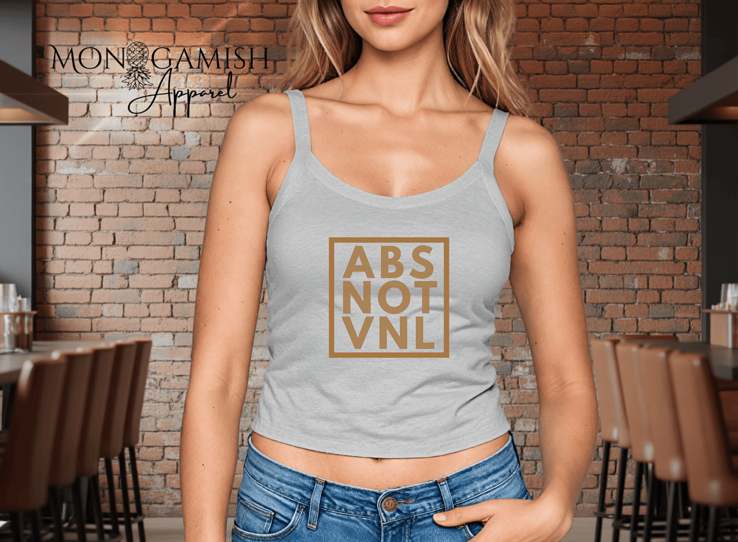 Absolutely Not Vanilla Ladies Crop Tank