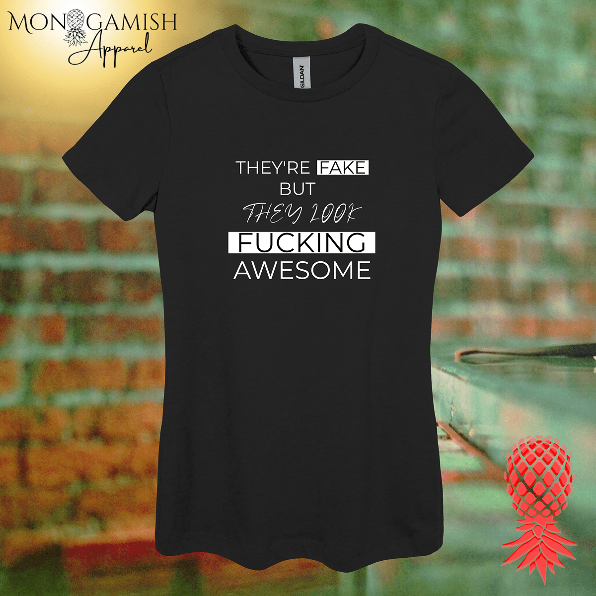 Fake but Awesome Women's Tee