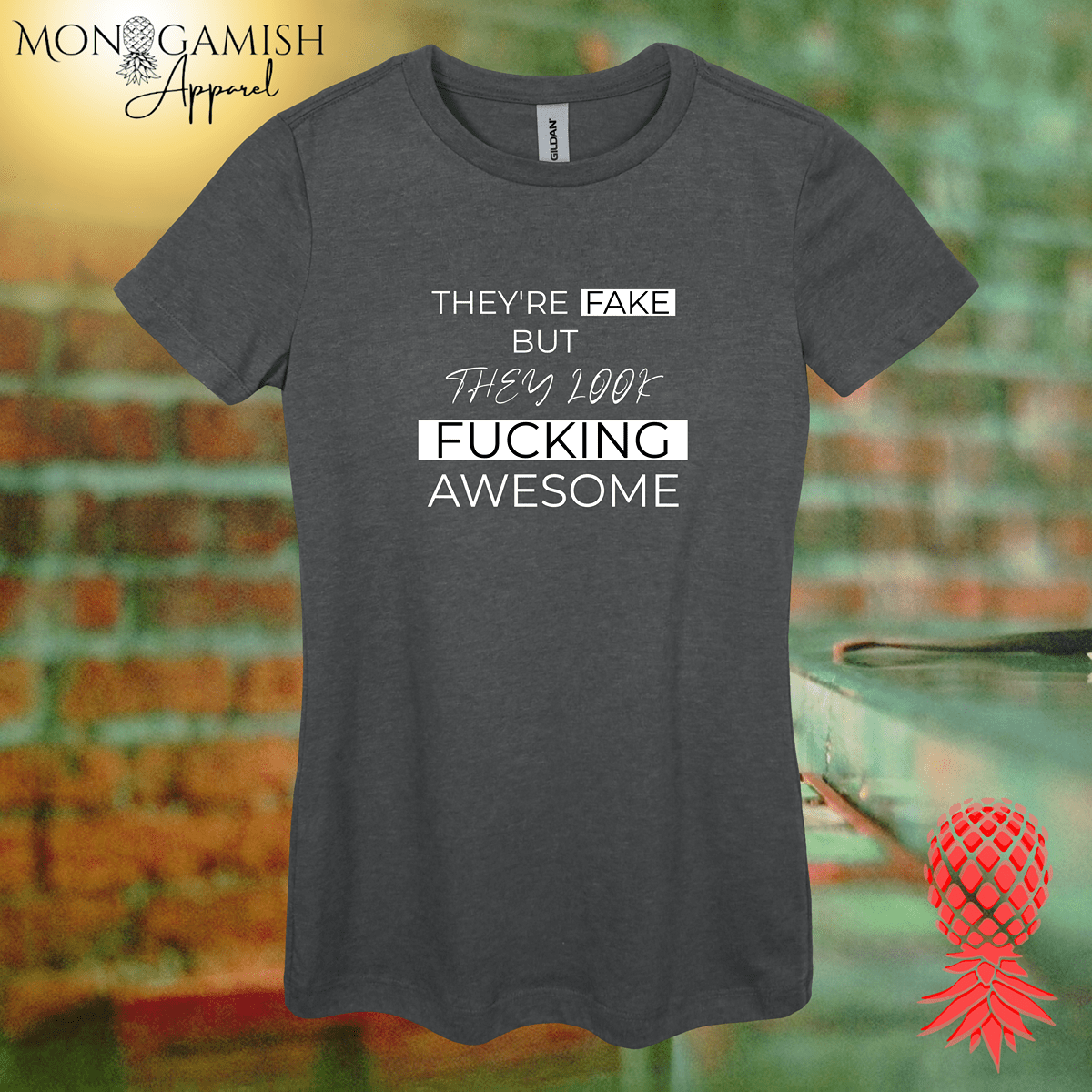 Fake but Awesome Women's Tee