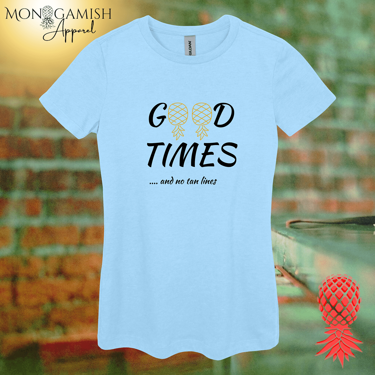Good Times and No Tan Lines Woman's Tee