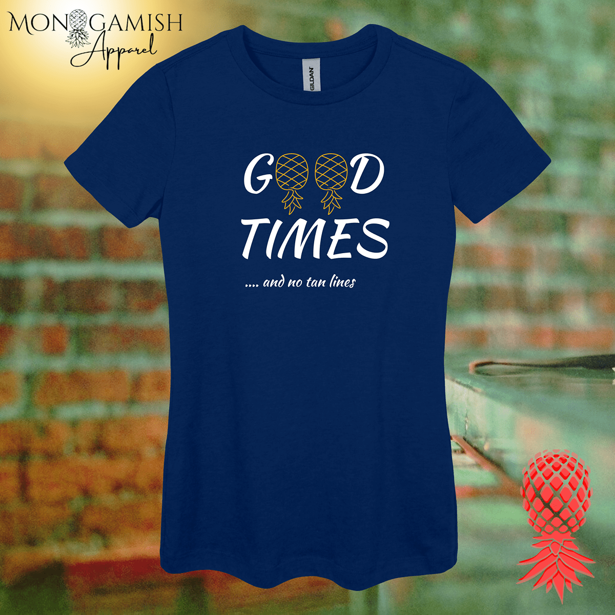Good Times and No Tan Lines Woman's Tee