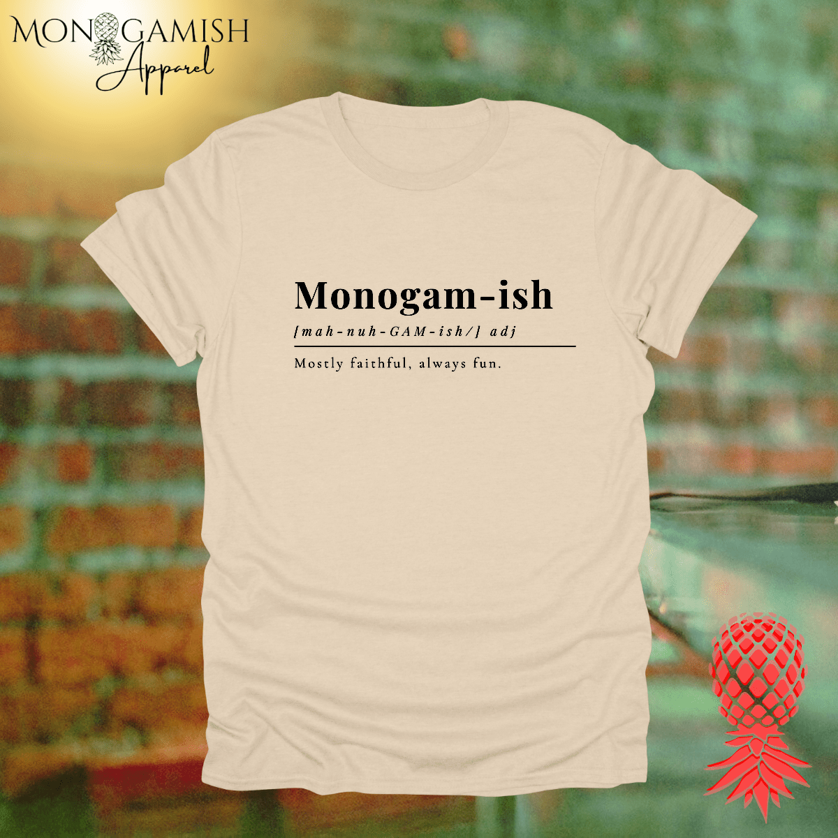 Monogamy Faithful but Fun Unisex Tee
