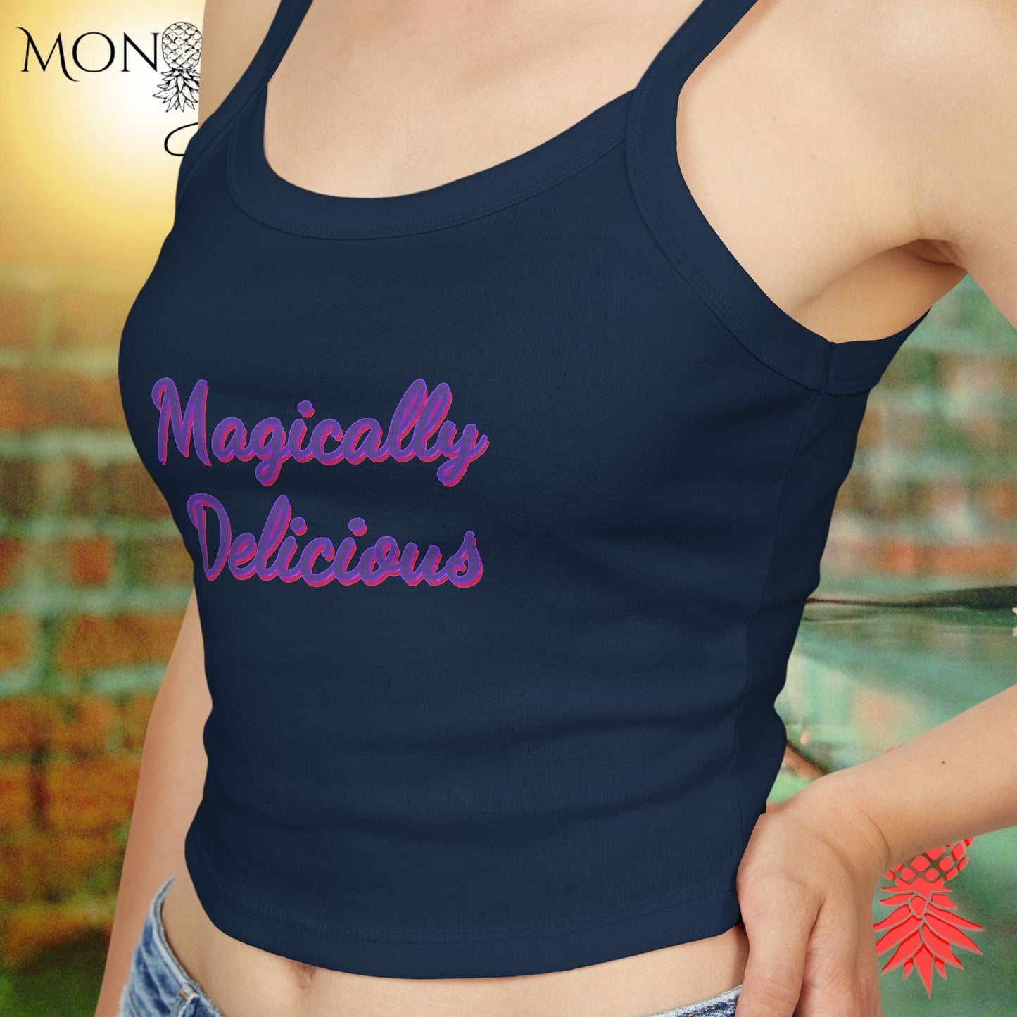 Magically Delicious Ladies Crop Tank