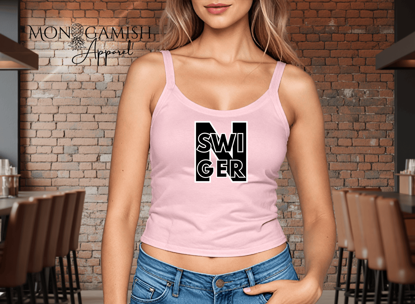 SwiNger Ladies Crop Tank