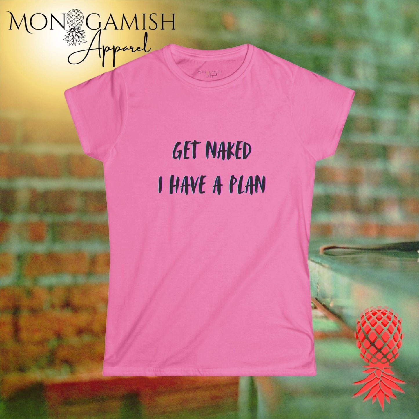 Get Naked, I Have a Plan Women's Tee
