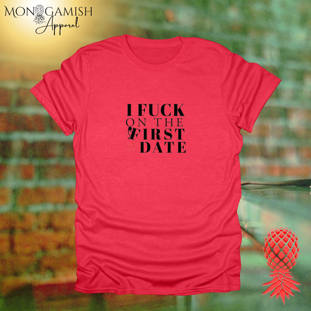 F*ck on First Date Unisex Tee