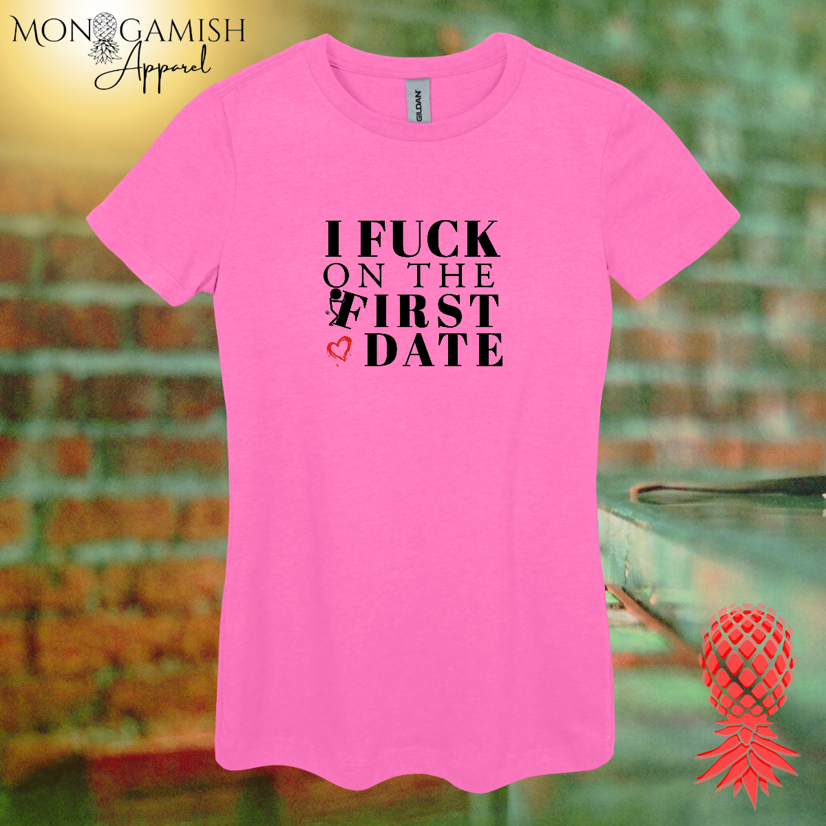 F*ck on First Date Women's Tee