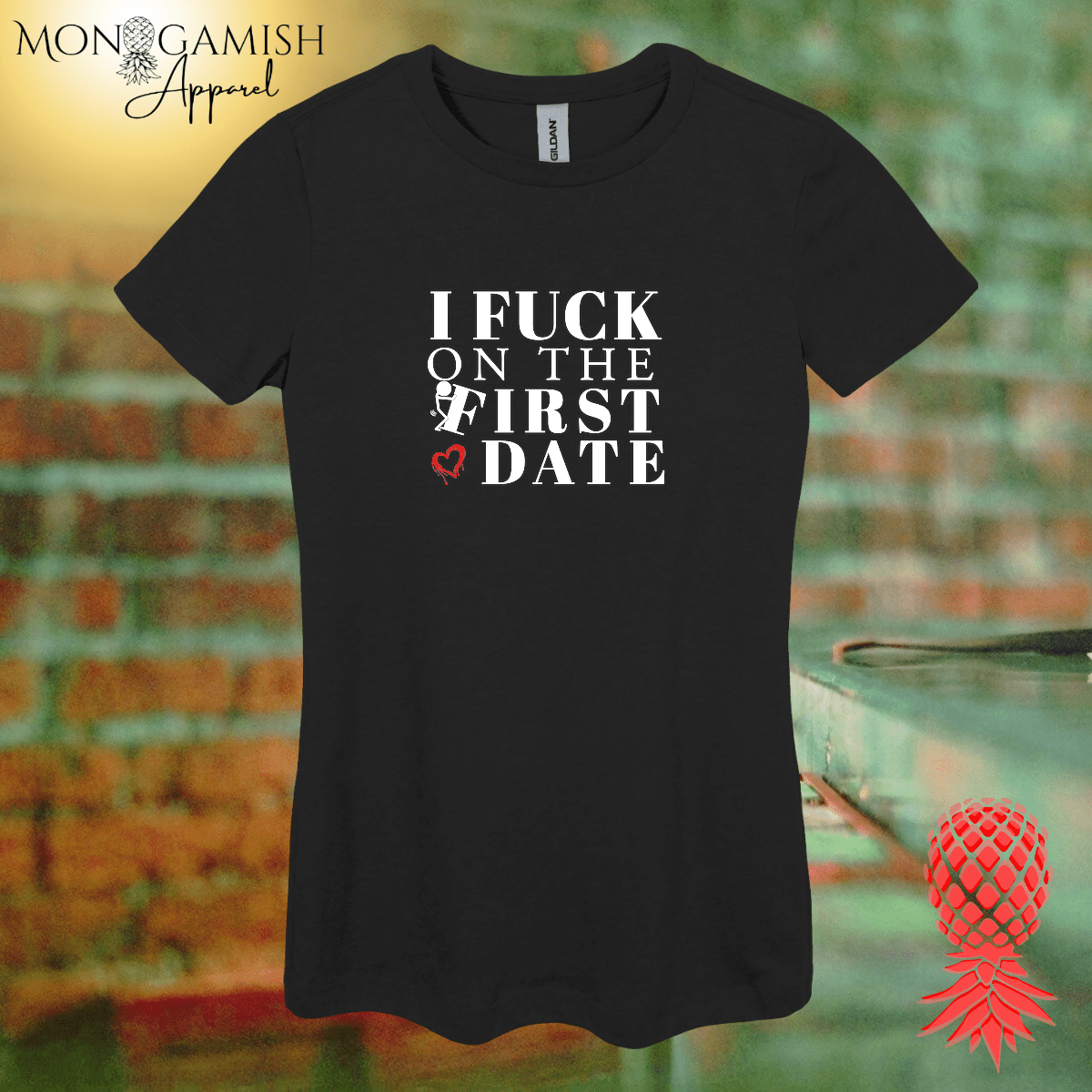 F*ck on First Date Women's Tee