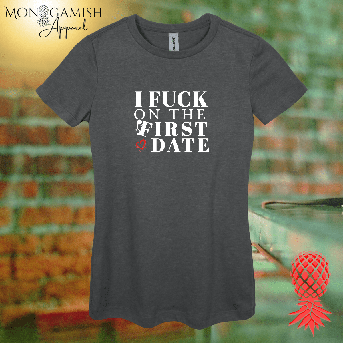 F*ck on First Date Women's Tee