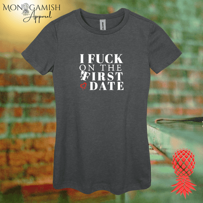 F*ck on First Date Women's Tee