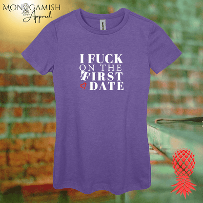 F*ck on First Date Women's Tee