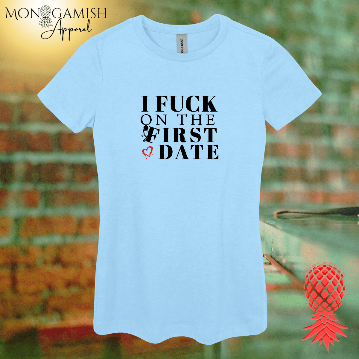 F*ck on First Date Women's Tee