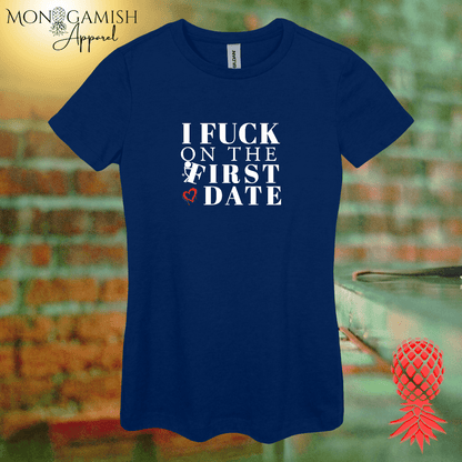 F*ck on First Date Women's Tee