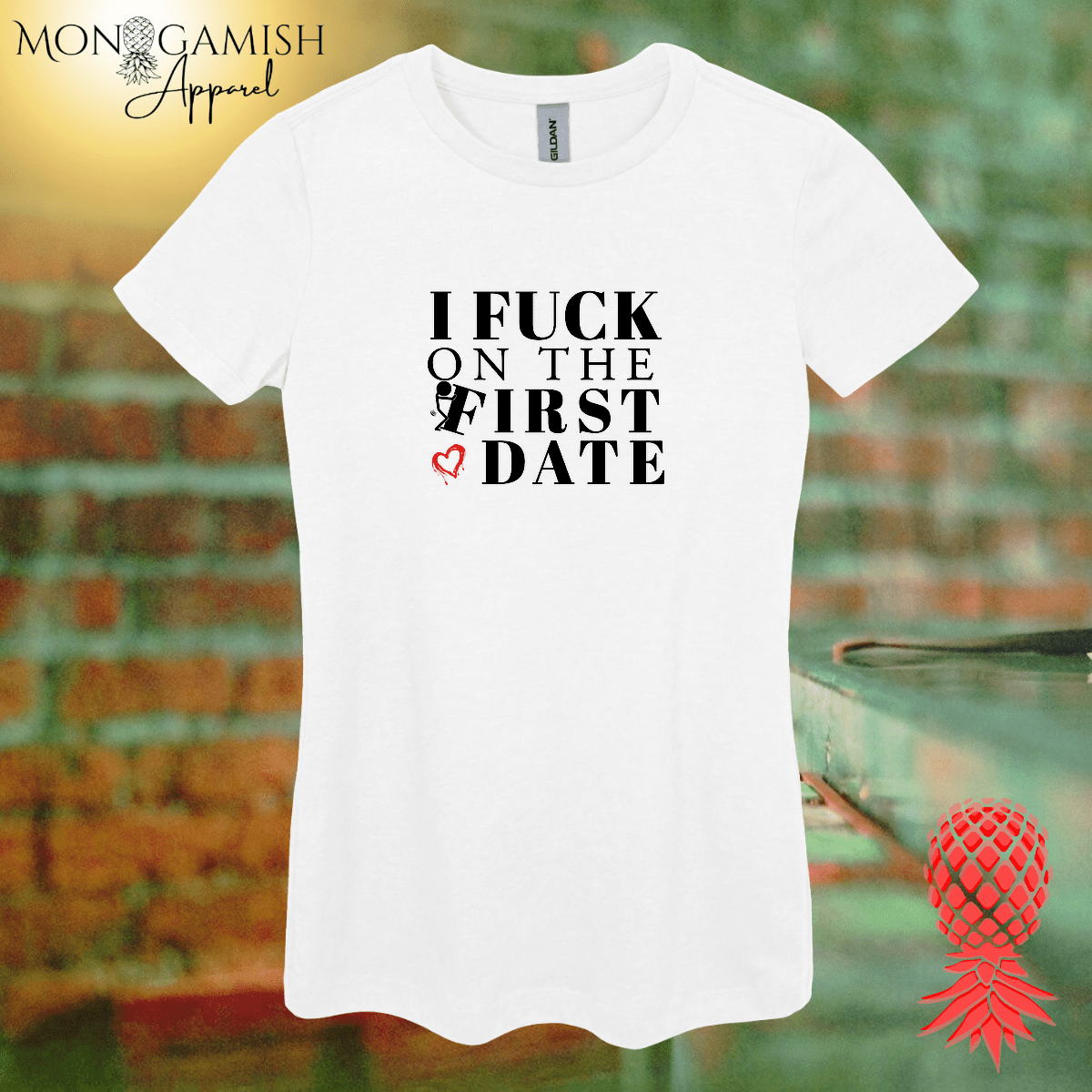 F*ck on First Date Women's Tee